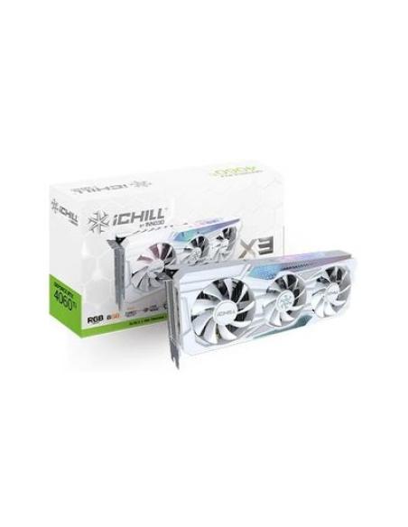 TARJETA GRÁFICA INNO3D RTX 4060TI ICHILL X3 WHITE 8GB