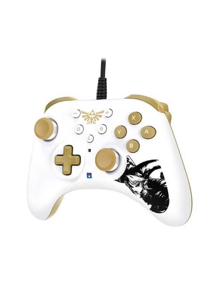 GAMEPAD HORI NINTENDO SWITCH ZELDA BLANCO
