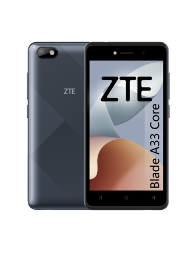 ZTE A33 CORE BLACK 5" FW+ / QUADCORE/ 32GB ROM / 1GB RAM / 2MP + 0,3MP  / 2000MAH / 5W
