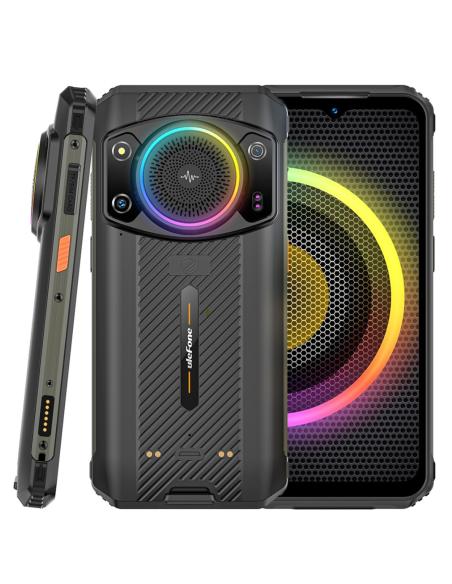 ULEFONE SMARTPHONE ARMOR 21 BLACK 4G/ 6.58" HD/ HELIO G99/256GB ROM/8GB RAM/16MP/9600MAH/IP68