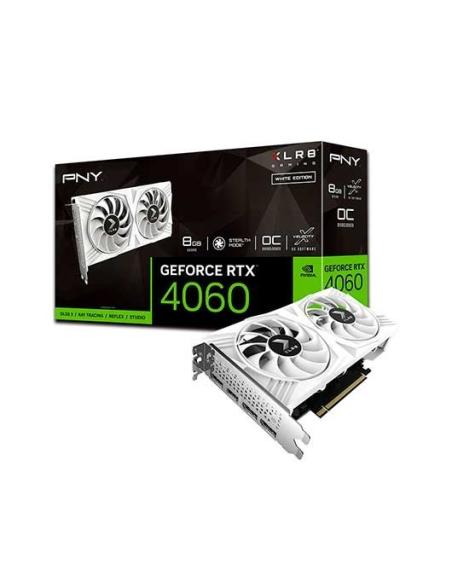TARJETA GRÁFICA PNY RTX 4060 XLR8 GAMING VERTO 8GB GDDR6 W