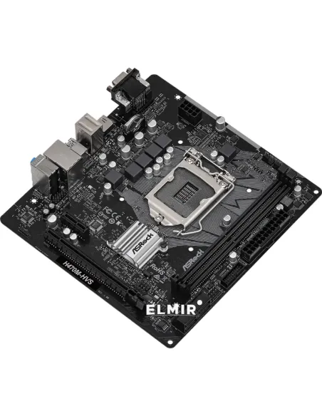 PLACA ASROCK H470M-HVS R2.0,INTEL,1200,H470,2DDR4,64GB,VGA+HDMI,GBLAN,4SATA3,4USB3.2,MATX