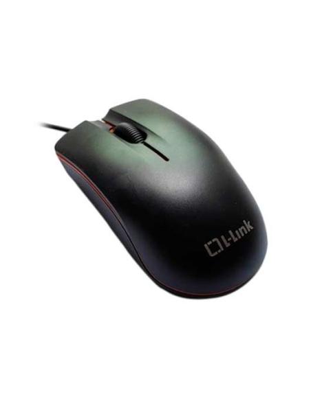 RATON OPTICO USB L-LINK NEGRO LL-2081