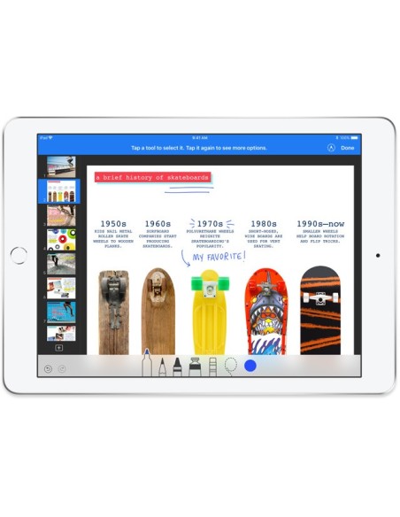 Apple iPad tablet A10 32 GB Plata