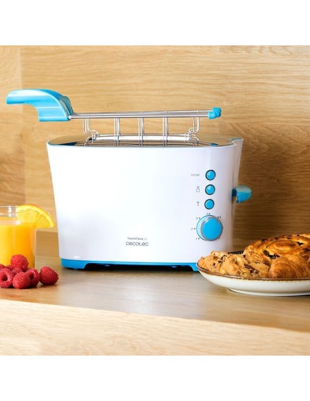 TOSTADOR CECOTEC TOAST TASTE 2S BLANCO