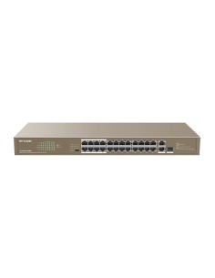 IP COM   CONMUTADOR POE - 24 PUERTOS   SWITCH F1126P-24-250W