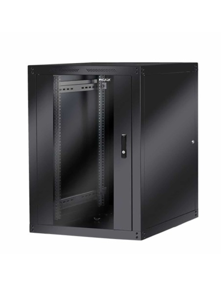 ARMARIO RACK 19  PHASAK 16U NEGRO PHC 6616
