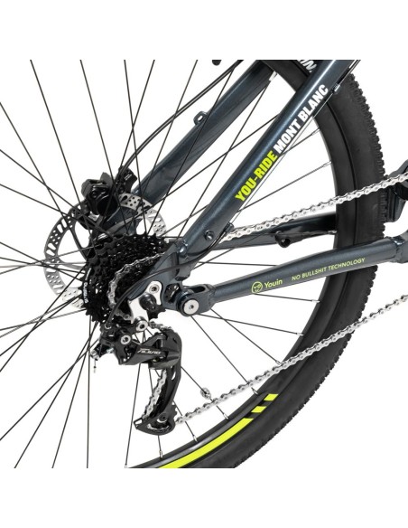 YOUIN YOU-RIDE MONTBLANC 29" MTB - MOTOR CENTRAL BAFANG- 20AH 36V SAMSUNG - CAMBIO 9V - FRENOS HIDR. - DOBLE SUSPENSION - TALLA 
