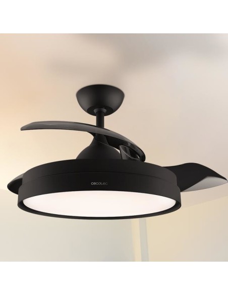 VENTILADOR TECHO CECOTEC ENERGYSILENCE AERO 4280 INVISIBLE NEGRO