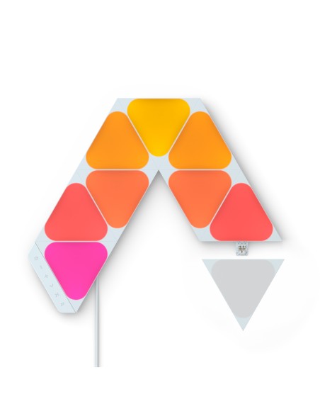 PANEL LED NANOLEAF SHAPES MINI TRIANGLES STARTER KIT 9PK