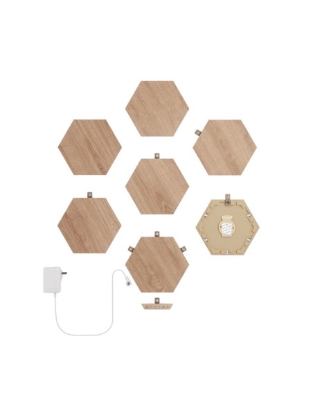 PANEL LED NANOLEAF ELEMENTS HEXAGONS STARTER KIT 7PK