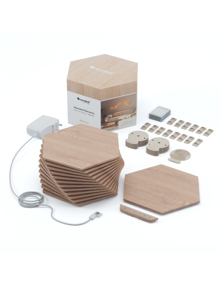 PANEL LED NANOLEAF ELEMENTS HEXAGONS STARTERKIT 13PK