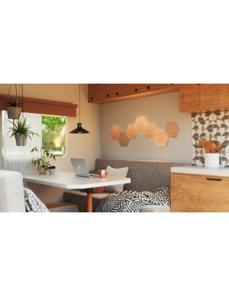 PANEL LED NANOLEAF ELEMENTS HEXAGONS STARTERKIT 13PK