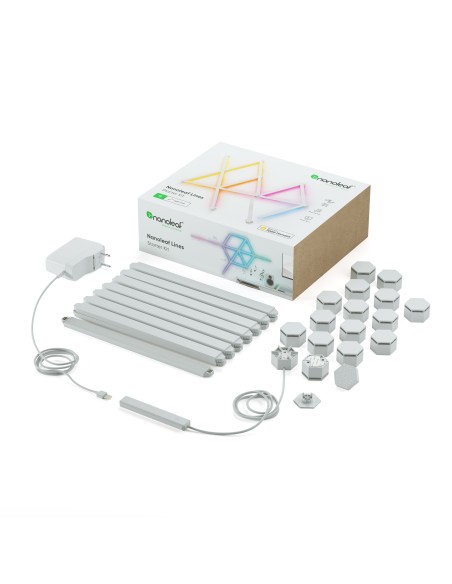 PANEL LED NANOLEAF LINES STARTER KIT 15PK