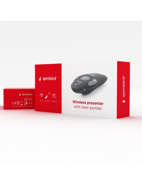 GEMBIRD PRESENTADOR INALAMBRICO CON PUNTERO LÃSER