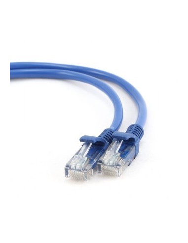 Cable CAT5E UTP moldeado 5m Azul