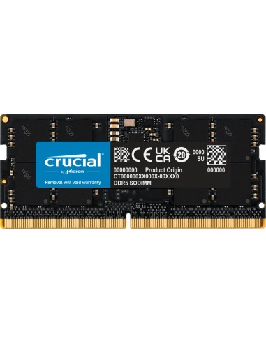 DDR5 SODIMM CRUCIAL 16GB 5600