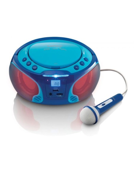 RADIO CD MP3 LENCO SCD-650BU KIDS AZUL