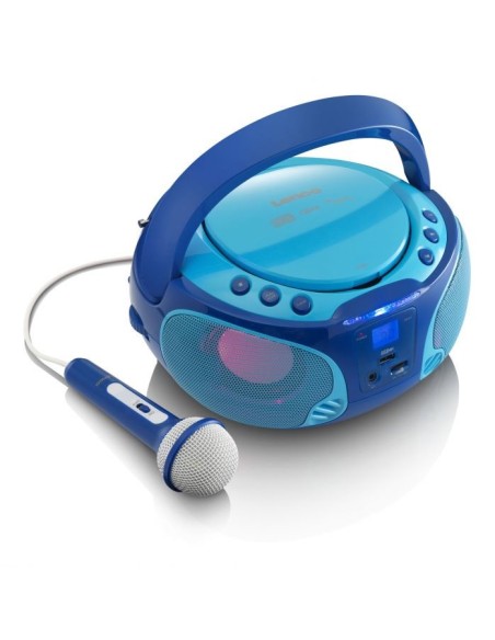 RADIO CD MP3 LENCO SCD-650BU KIDS AZUL