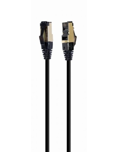 GEMBIRD CABLE RED S-FTP CAT 8 LSZH NEGRO 0,25 M