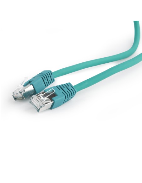 GEMBIRD CABLE RED S-FTP CAT 6A LSZH VERDE 1 M