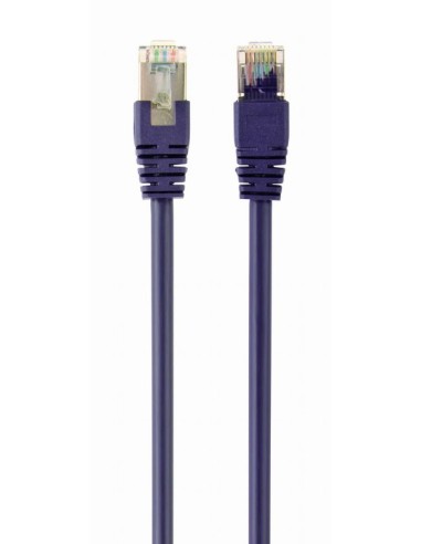 GEMBIRD CABLE RED S-FTP CAT 6A LSZH VIOLETA 0,5 M