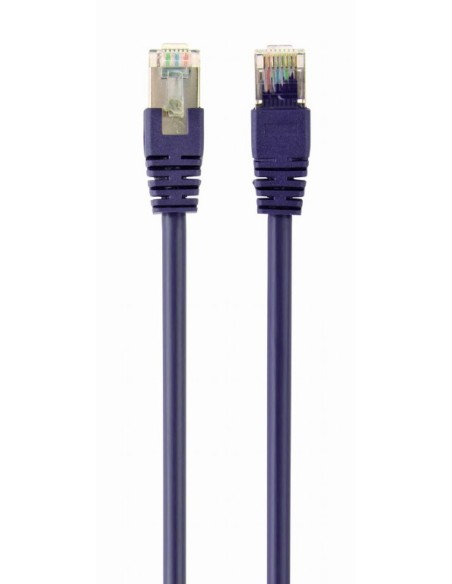 GEMBIRD CABLE RED S-FTP CAT 6A LSZH VIOLETA 0,5 M