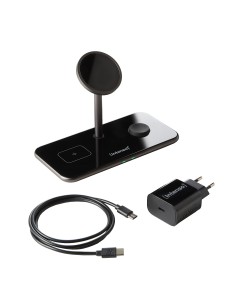 Intenso | Cargador inalámbrico MB13 3en1