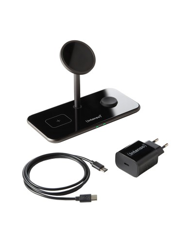 Intenso | Cargador inalámbrico MB13 3en1