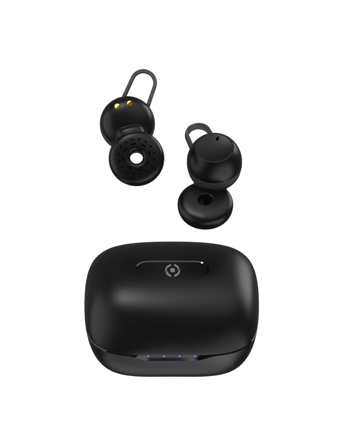 Celly AMBIENTAL Auriculares True Wireless Stereo (TWS) Dentro de oído  Llamadas/Música USB Tipo C Bluetooth Negro