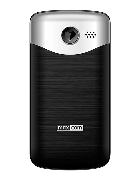 MOVIL MAXCOM COMFORT MM831 PLATEADO 2.4  MICROSD HASTA 32GB