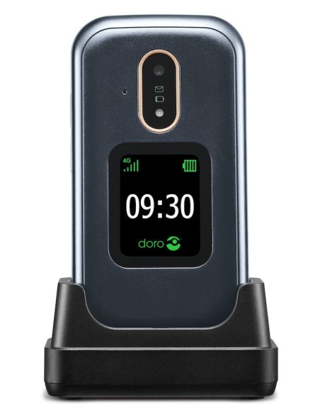 TELEFONO MOVIL SENIOR DORO 7080 2,8" 512MB 4GB BLANCO NEGRO