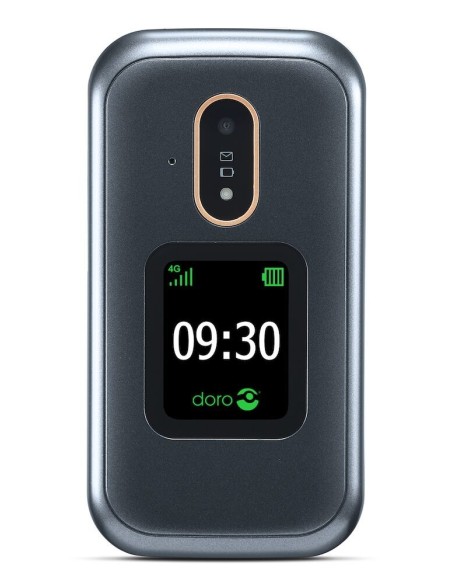 TELEFONO MOVIL SENIOR DORO 7080 2,8" 512MB 4GB BLANCO NEGRO