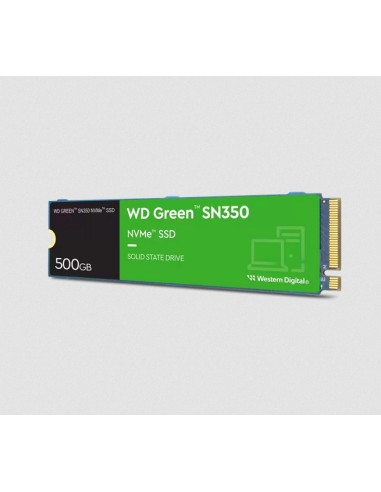 HD SSD 500GB WESTERN DIGITAL GREEN PCIE GEN3 NVME M2 2280 SN350 WDS500G2G0C