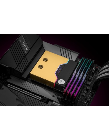 Custom BLOQUE CPU EKWB QUANTUM VELOCITY2 GOLD D-RGB