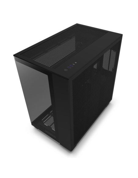 NZXT H9 Flow ATX Cristal Templado Negra