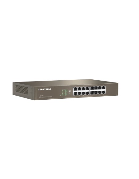 IP COM   CONMUTADOR PARA MONTAR EN RACK FAST ETHERNET - 16 PUERTOS   SWITCH G1016D