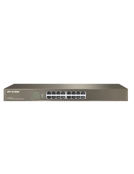 IP COM   CONMUTADOR PARA MONTAR EN RACK FAST ETHERNET - 16 PUERTOS  SWITCH G1016G