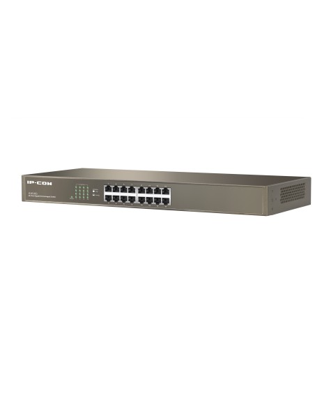 IP COM   CONMUTADOR PARA MONTAR EN RACK FAST ETHERNET - 16 PUERTOS  SWITCH G1016G