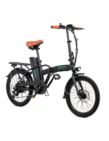 Youin BK1001 bicicleta eléctrica Negro Acero 50,8 cm (20") 24,4 kg Litio