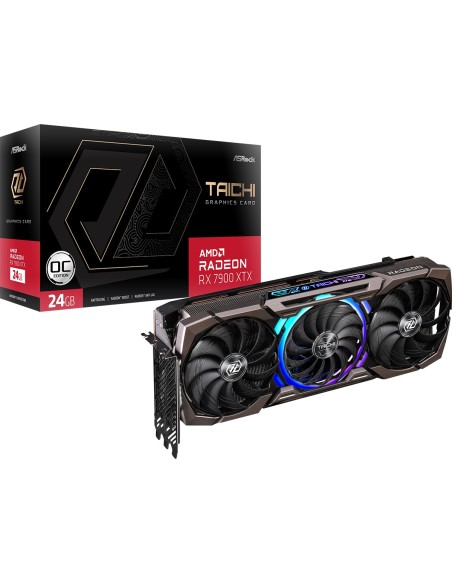 Asrock RX7900XTX TC 24GO tarjeta gráfica AMD Radeon RX 7900 XTX 24 GB GDDR6