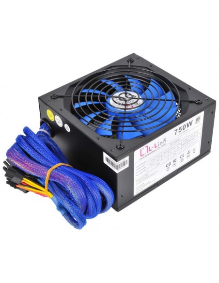 L-Link LL-PS-750-80+ 750W ATX 80 Plus Negra