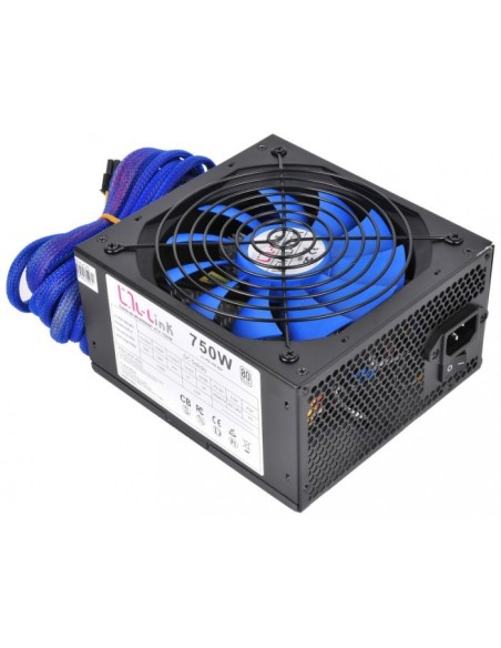 L-Link LL-PS-750-80+ 750W ATX 80 Plus Negra