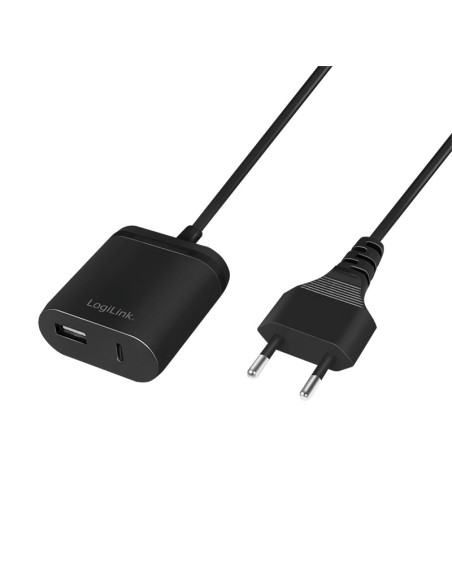 LogiLink PA0256 cargador de dispositivo móvil Negro Interior