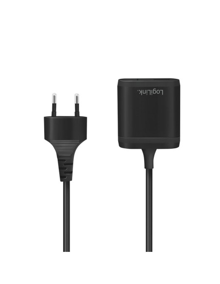LogiLink PA0256 cargador de dispositivo móvil Negro Interior