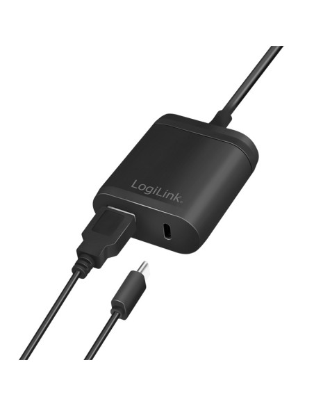 LogiLink PA0256 cargador de dispositivo móvil Negro Interior