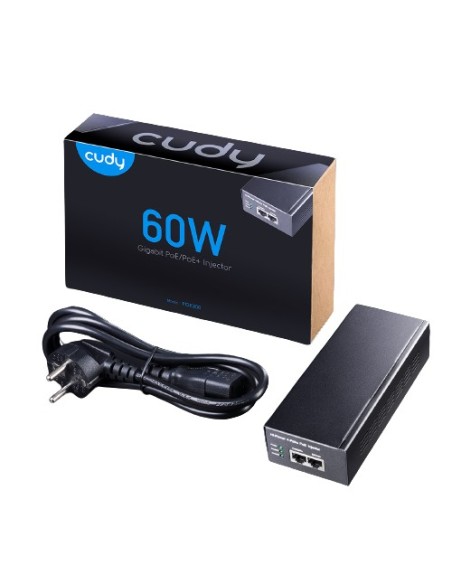 NYECTOR POE CUDY 60W GIGABIT POE+ POE INJECTOR