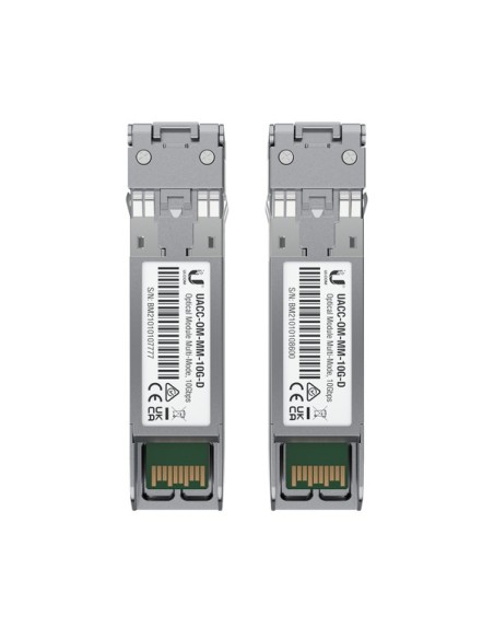 MODULO SFP+ UBIQUITI UACC-OM-MM-10G-D-2 UFIBER TRANSCEIVER MM 2PACK