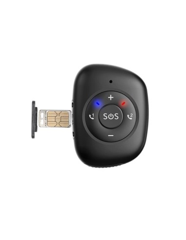 LEOTEC SMART TRACKER ANTI-PERDIDA 4G NEGRO GPS