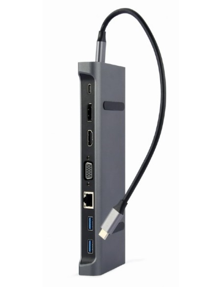 ADAPTADOR MULTIPUERTO USB TIPO C 9 EN 1